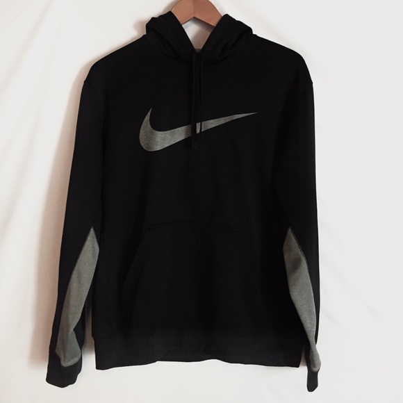 🛑SOLD🛑 black/gray therma fit sweater hoodie - Picture 2 of 5